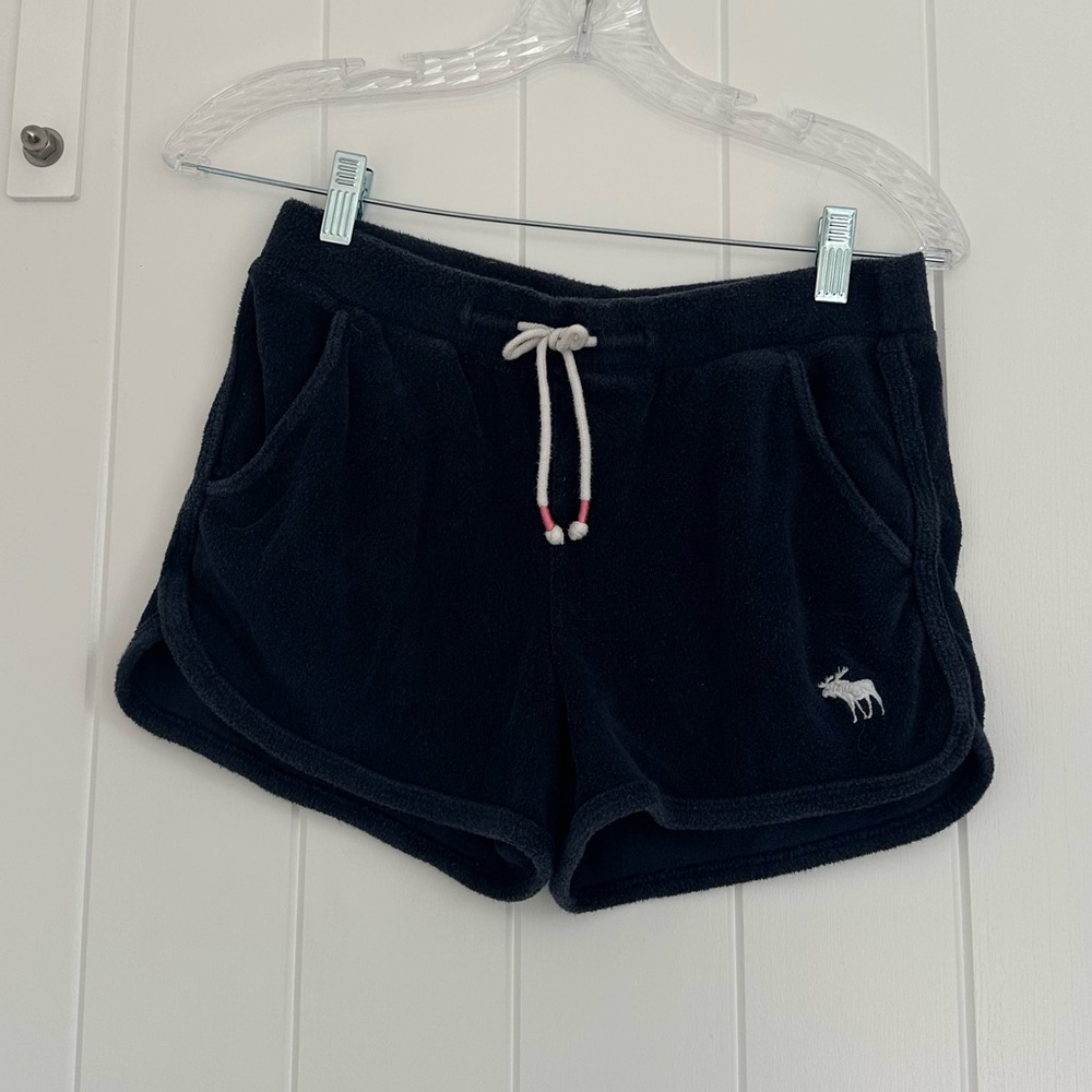 Abercrombie Kids Dark Blue Towel Material Shorts